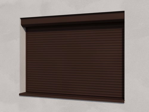 Роллеты на окна | Рольставни Алютех Prestige 1000×1200 мм